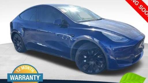 TESLA MODEL Y 2021 5YJYGDEEXMF158413 image